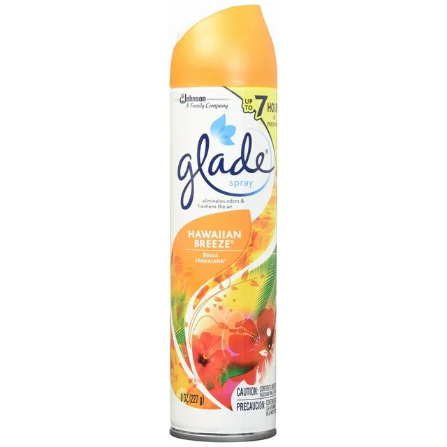 Glade air freshener spray