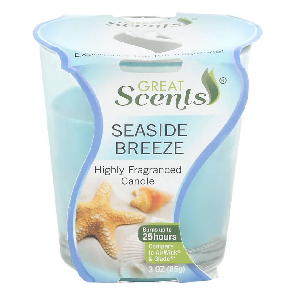 Great Scents Highly Fragranced Candle (3 oz)
