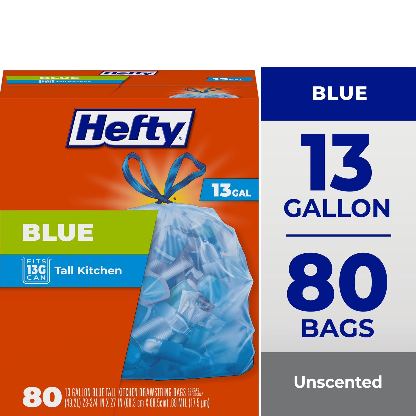Hefty 13 Gallon Scented Tall Kitchen Trash Bags (80ct)