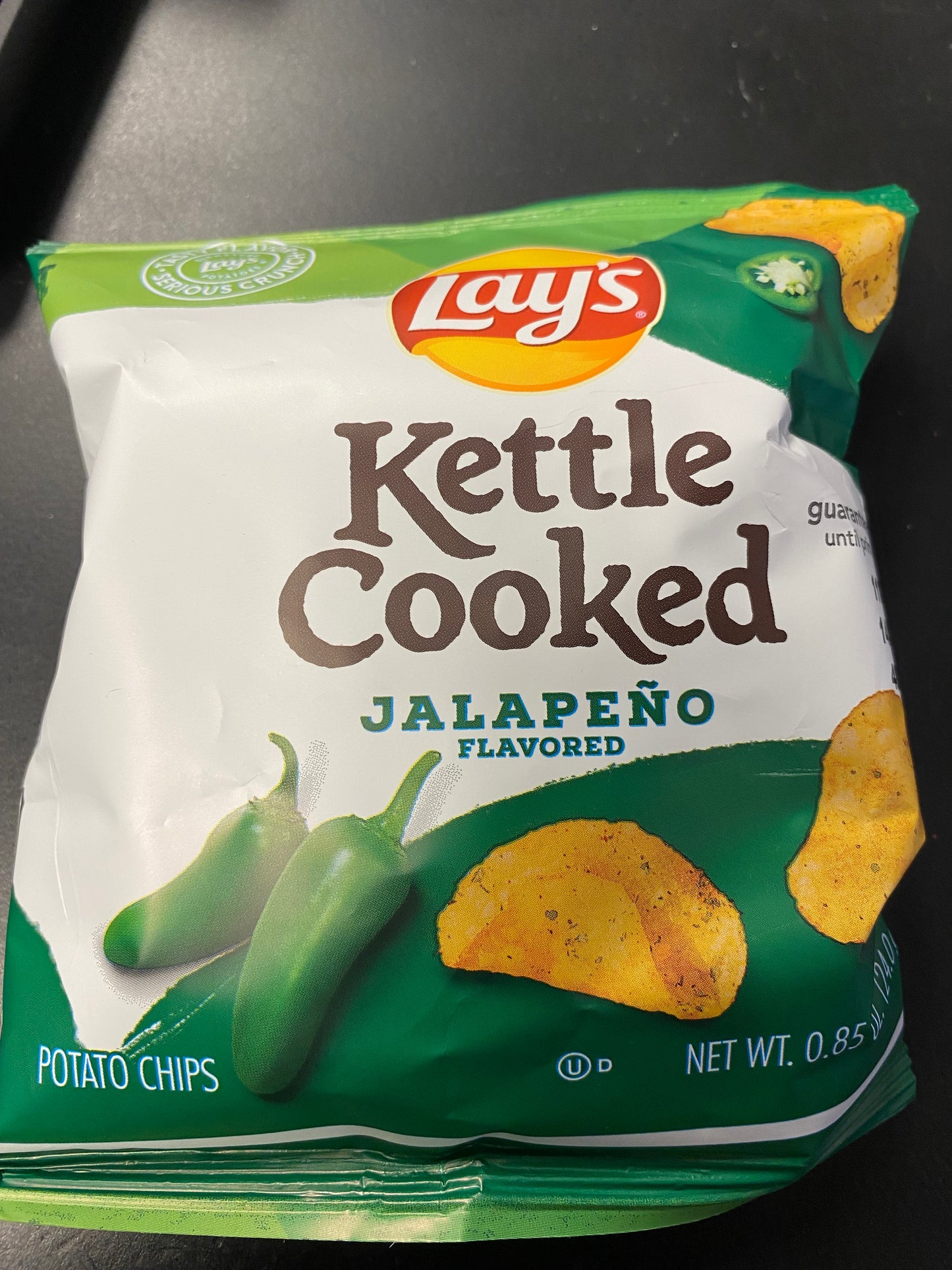 Lays Kettle Cooked Jalapeno 1oz
