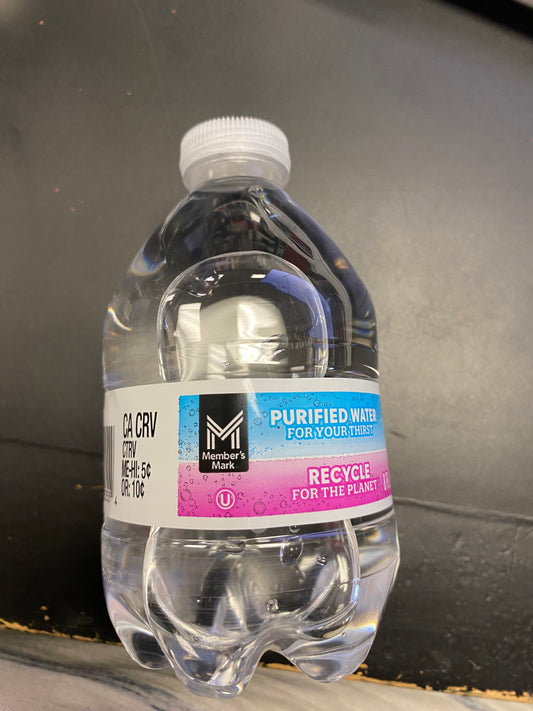 Member's Mark Purified Water (small 8oz)