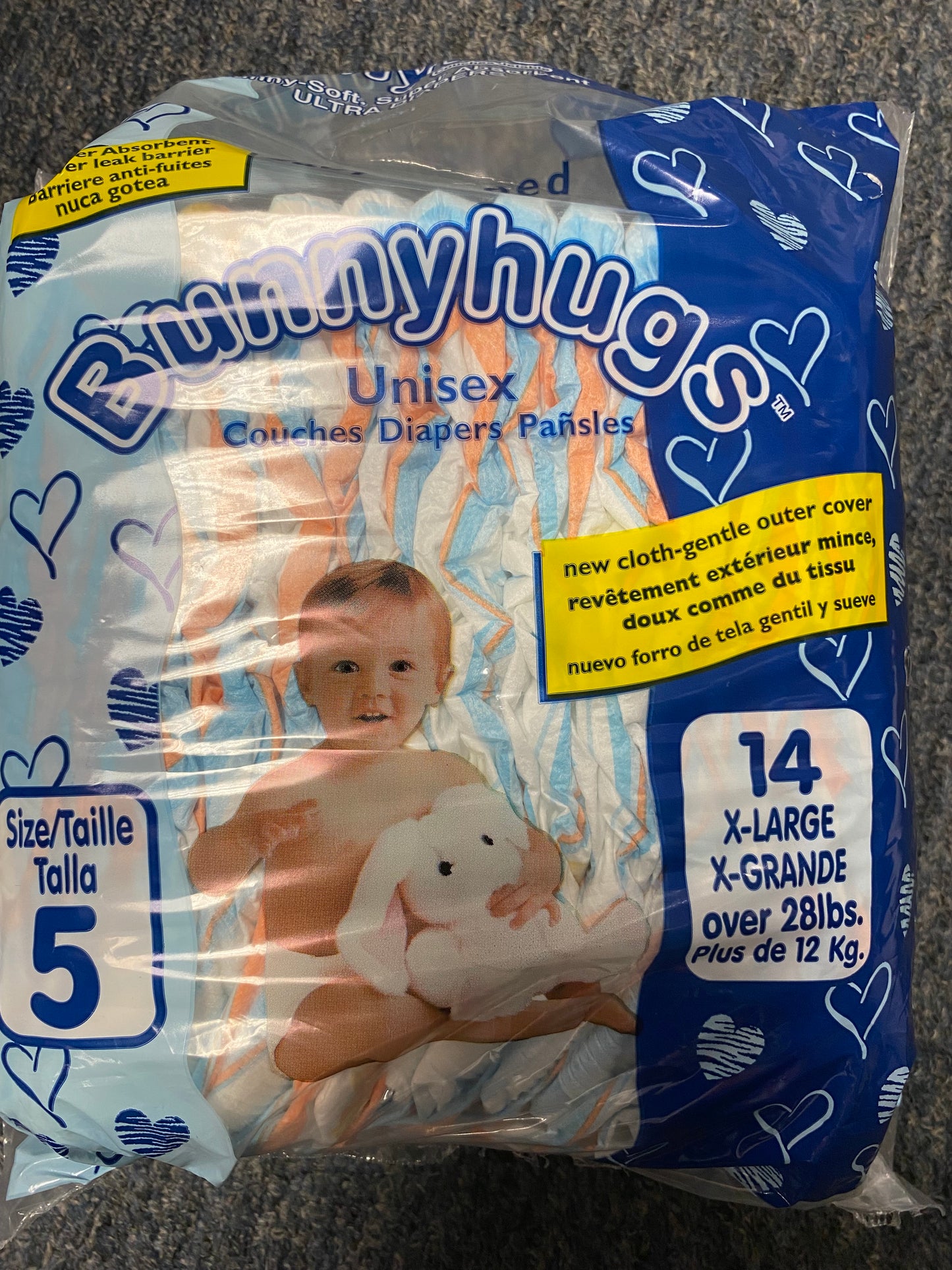 Bunny Hugs Diapers