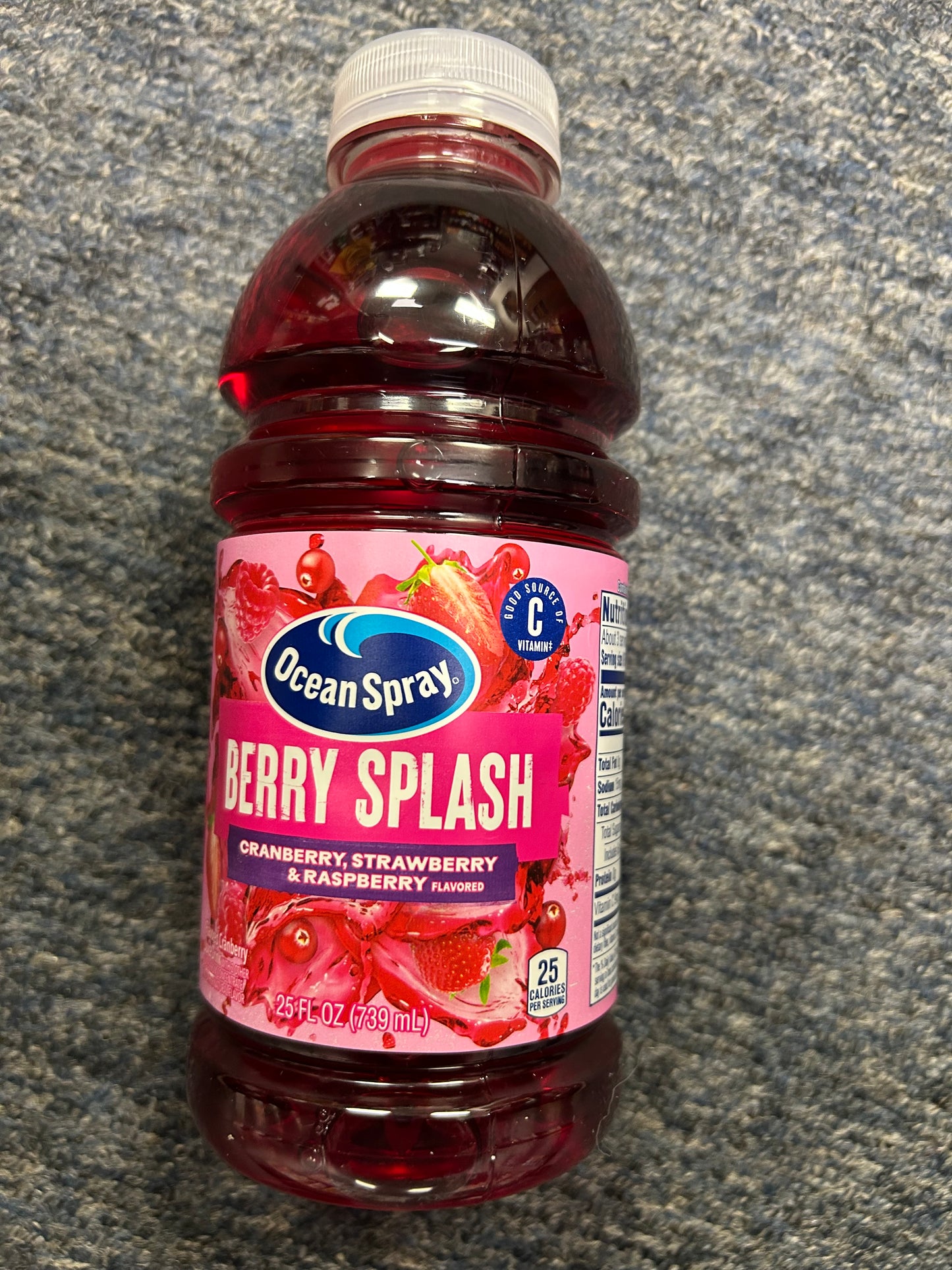 Ocean spray Juice bottles (varieties)