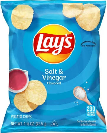 Lays Salt & Vinegar Chips 1.5oz