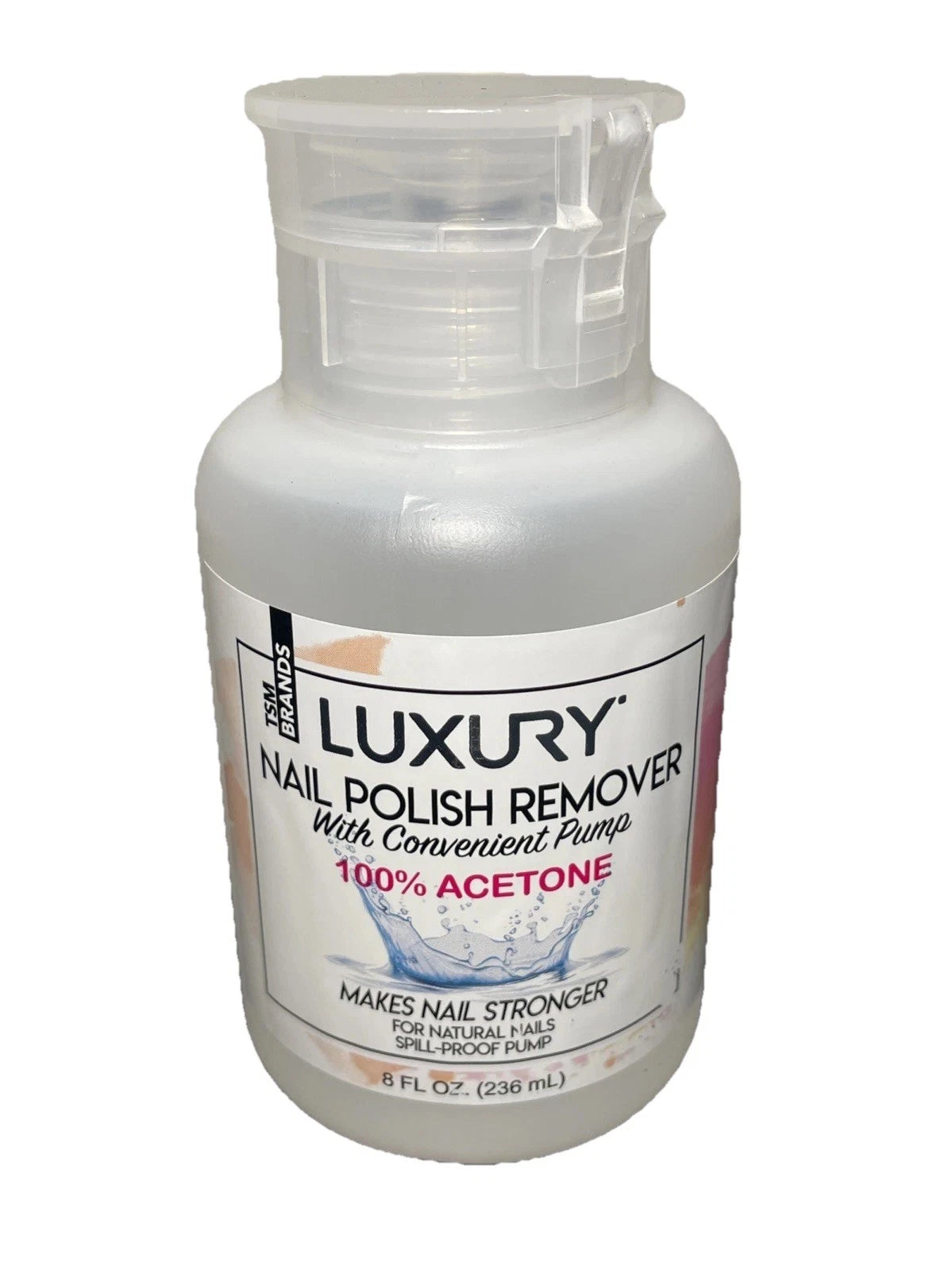 Luxury Nail Polish Remover with Convenient Pump Non- Acetone