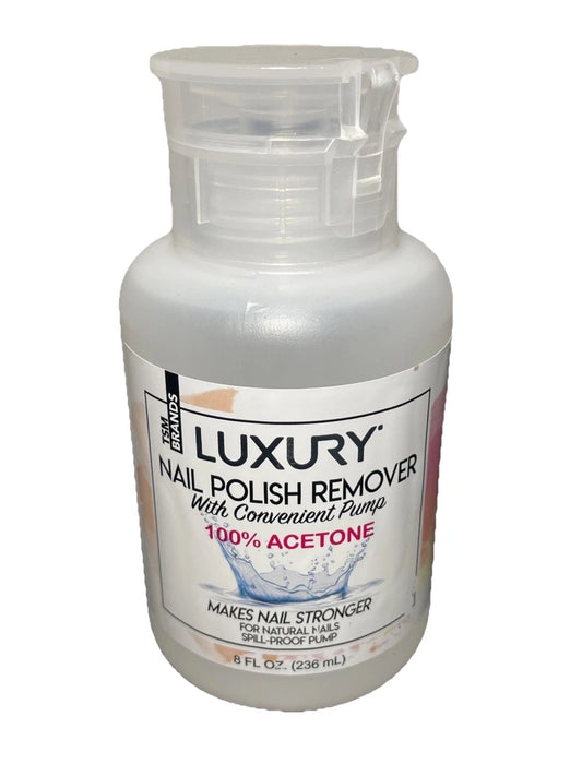 Luxury Nail Polish Remover with Convenient Pump Non- Acetone