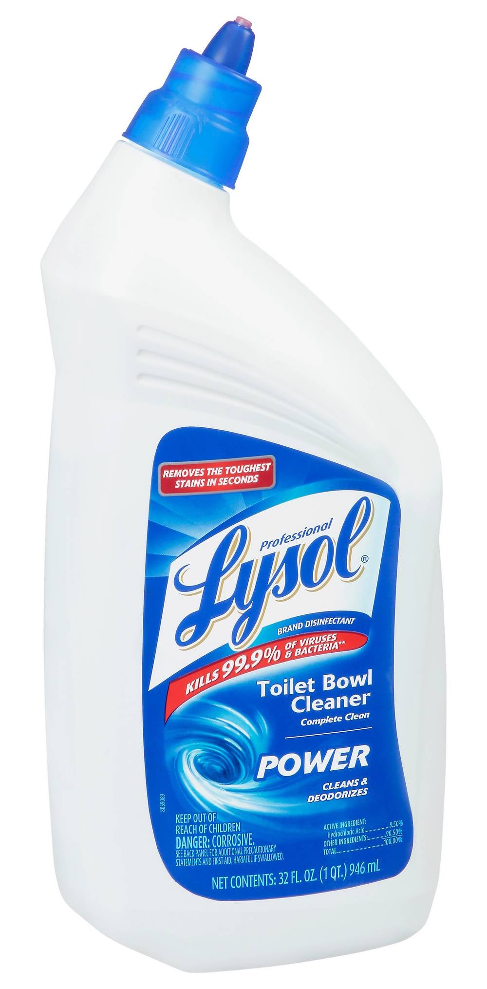 Lysol lime & rust toilet bowl cleaner and Regular