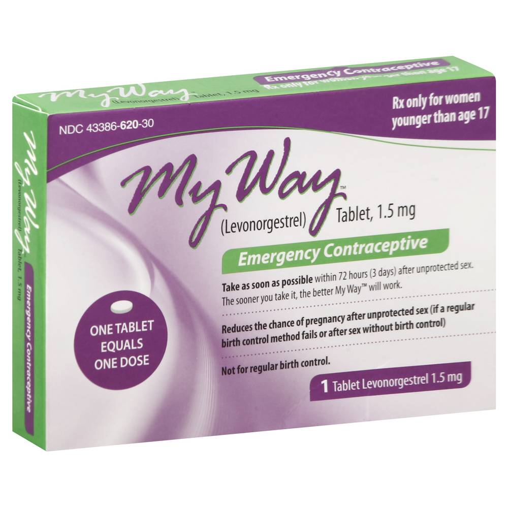 MY WAY Levonorgestrel Tablet (emergency contraceptive)