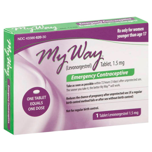 MY WAY Levonorgestrel Tablet (emergency contraceptive)