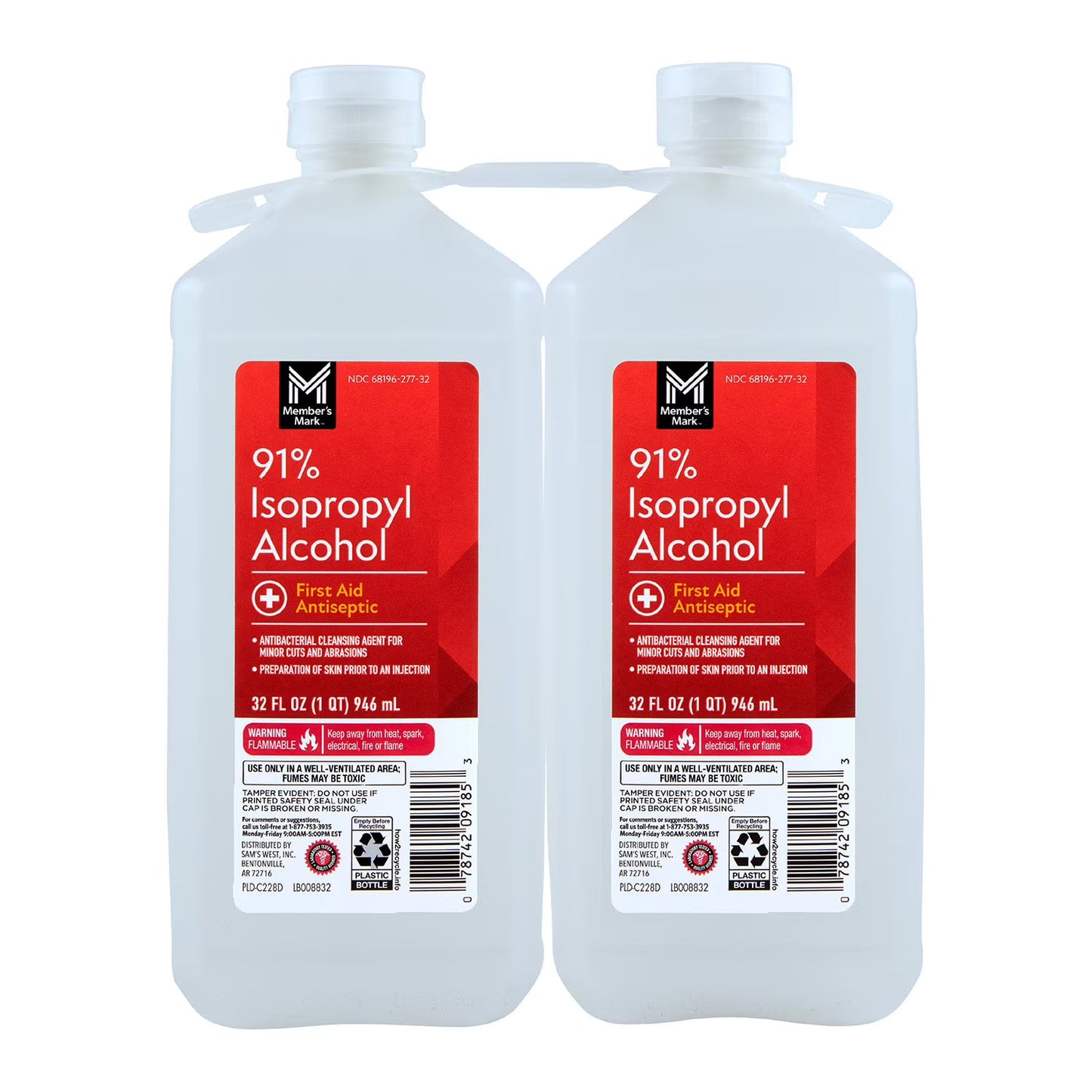 Member's Mark 91% Isopropyl Alcohol