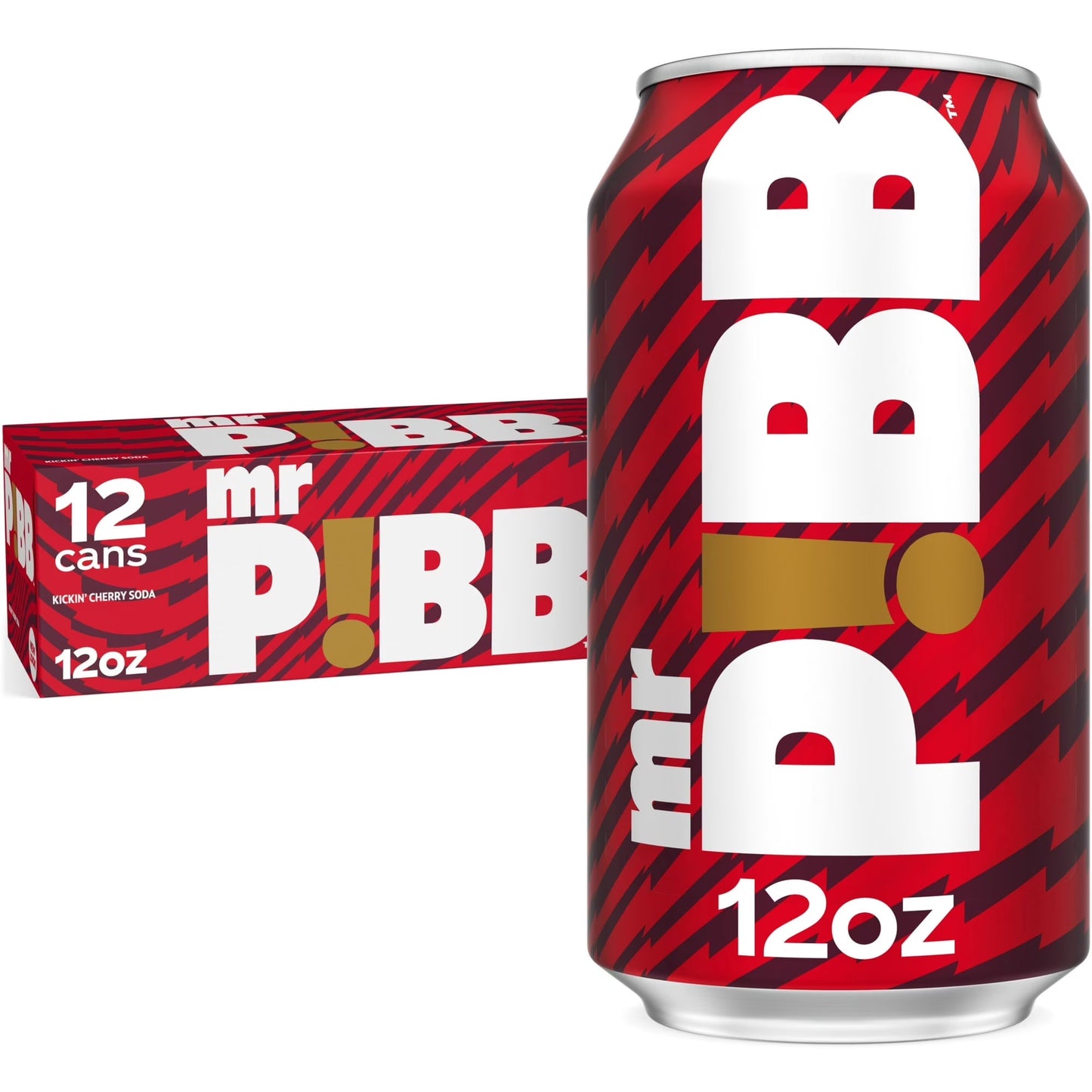Mr. Pibb Kickin Cherry Soda 12 fl oz