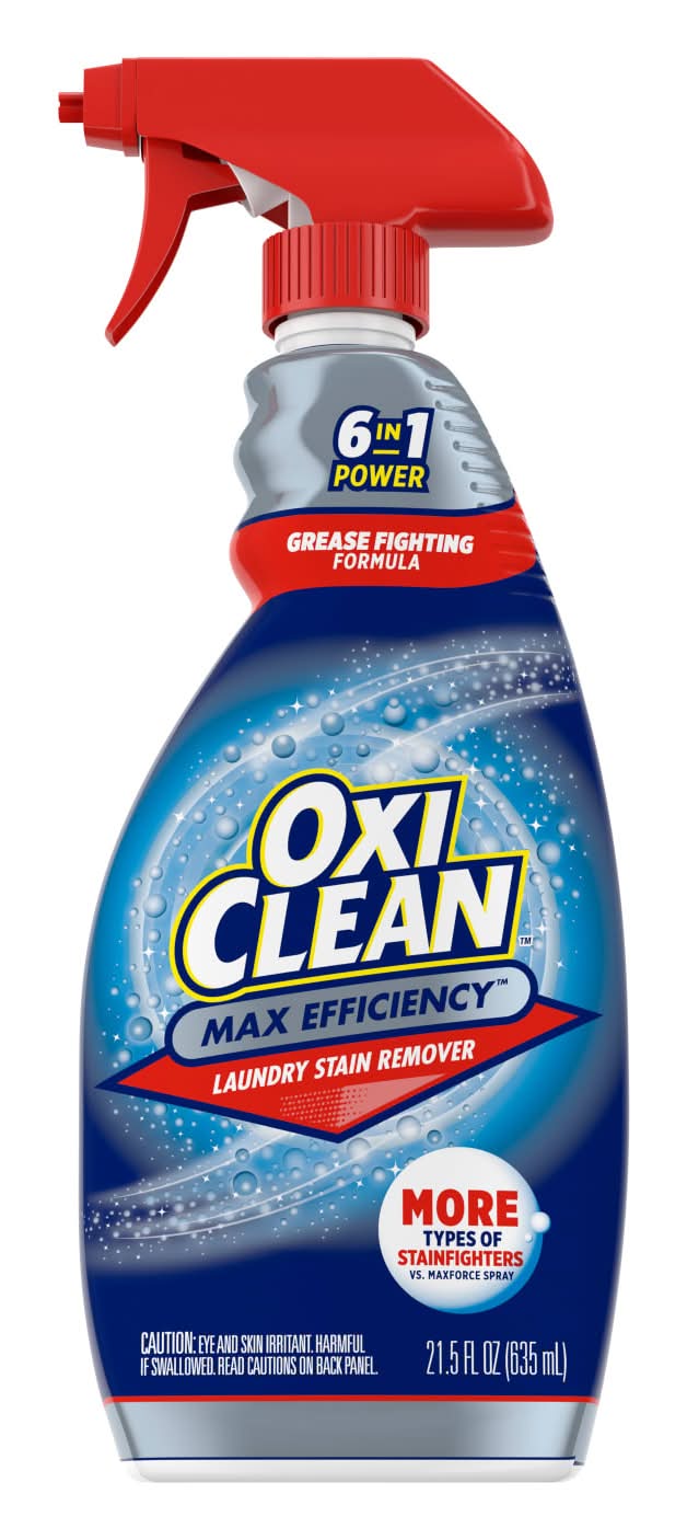 Oxi clean max force laundry spray