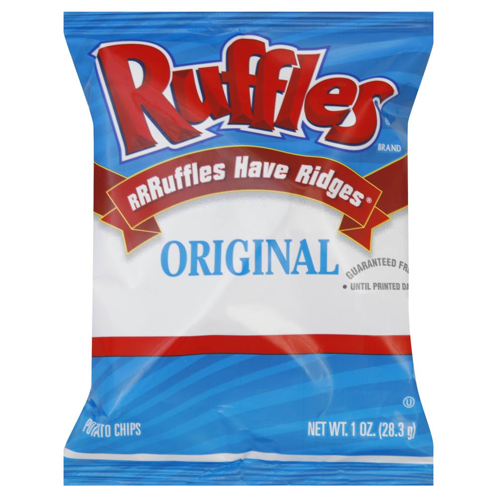 Ruffles original potato chips 1.0 oz