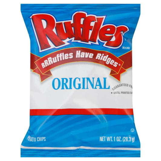 Ruffles original potato chips 1.0 oz