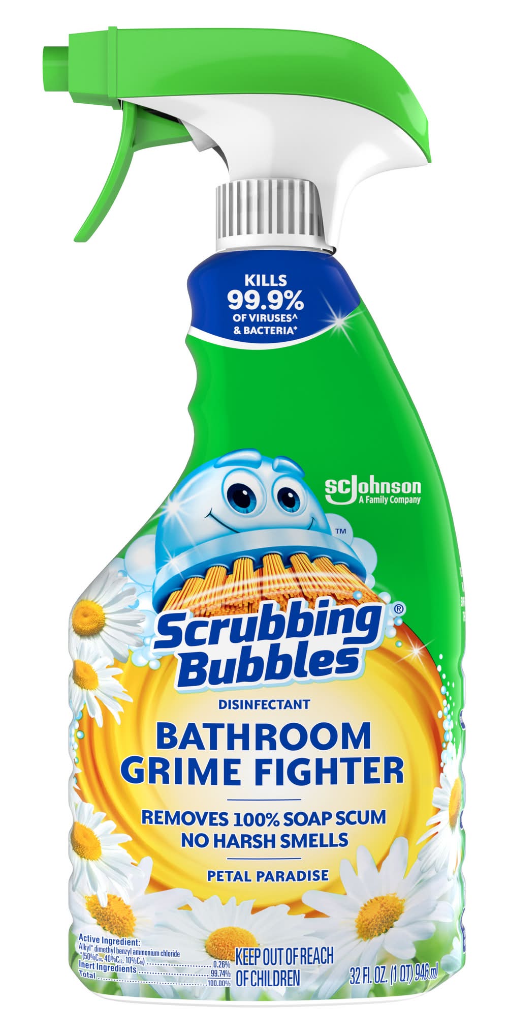 Scrubbing Bubbles bathroom cleaner