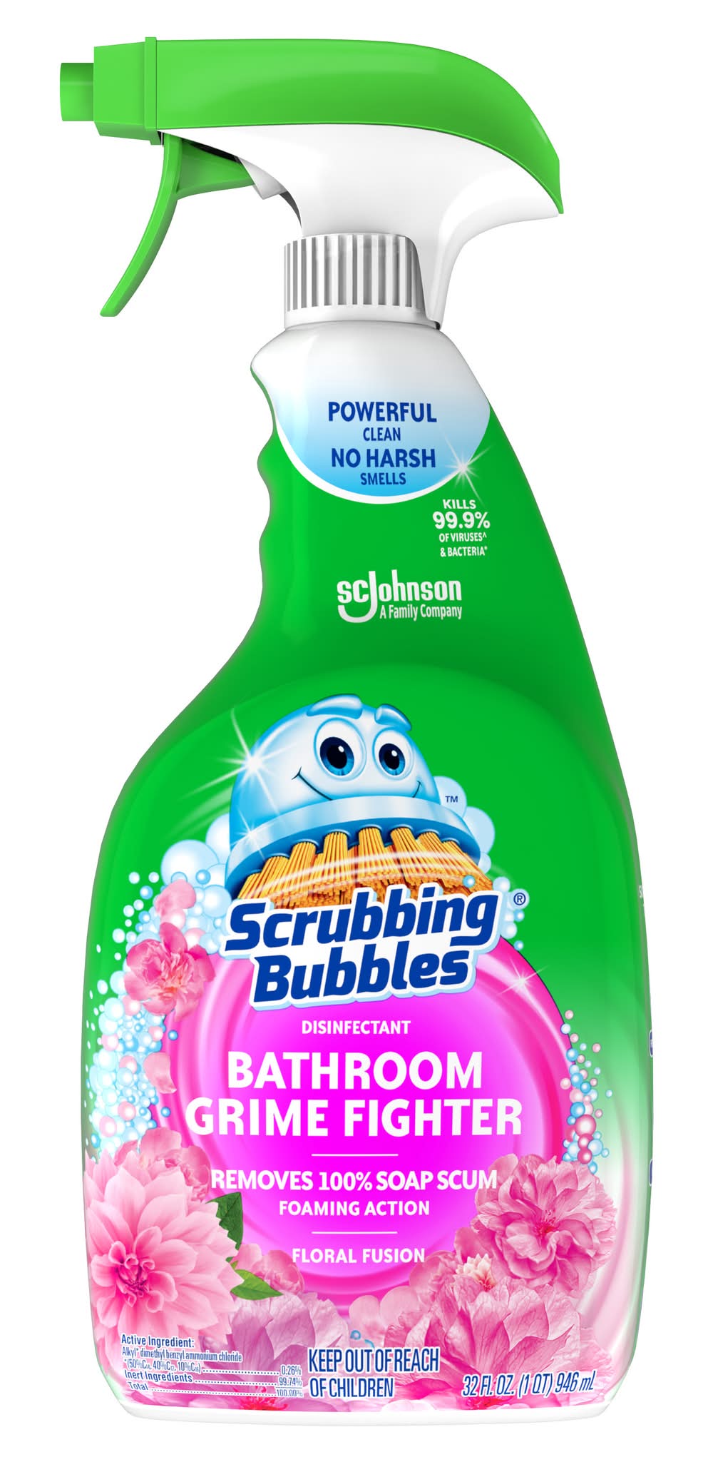 Scrubbing Bubbles bathroom cleaner