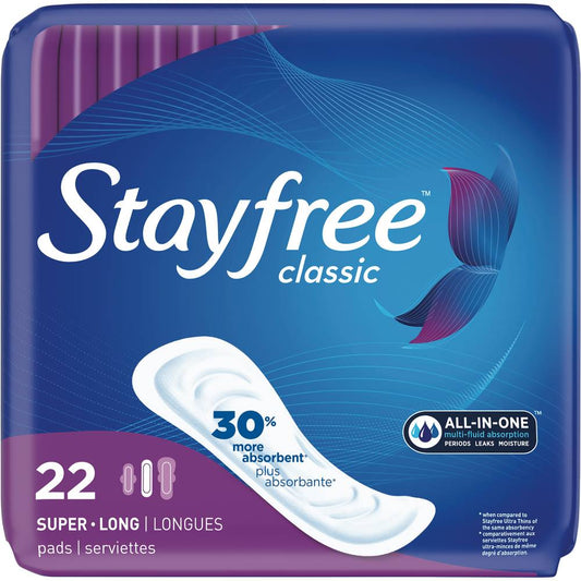Stayfree feminine pads