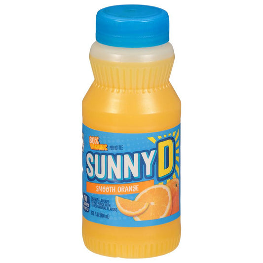 Sunny D Smooth Juice, Orange (6.75 fl oz)