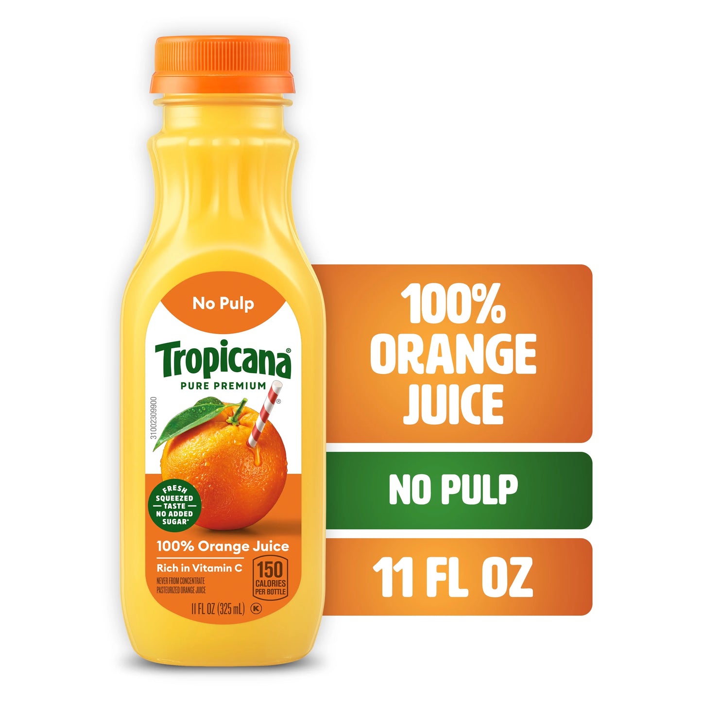 Tropicana Pure Premium 100% Orange Juice (10 fl oz)