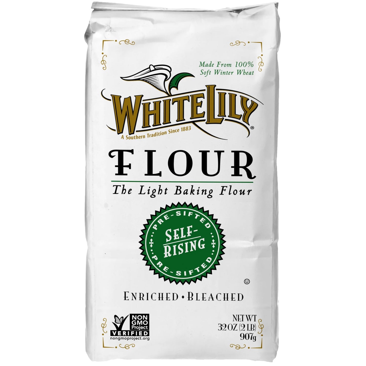 White Lily Self-Rising Flour, 2 lb Bag