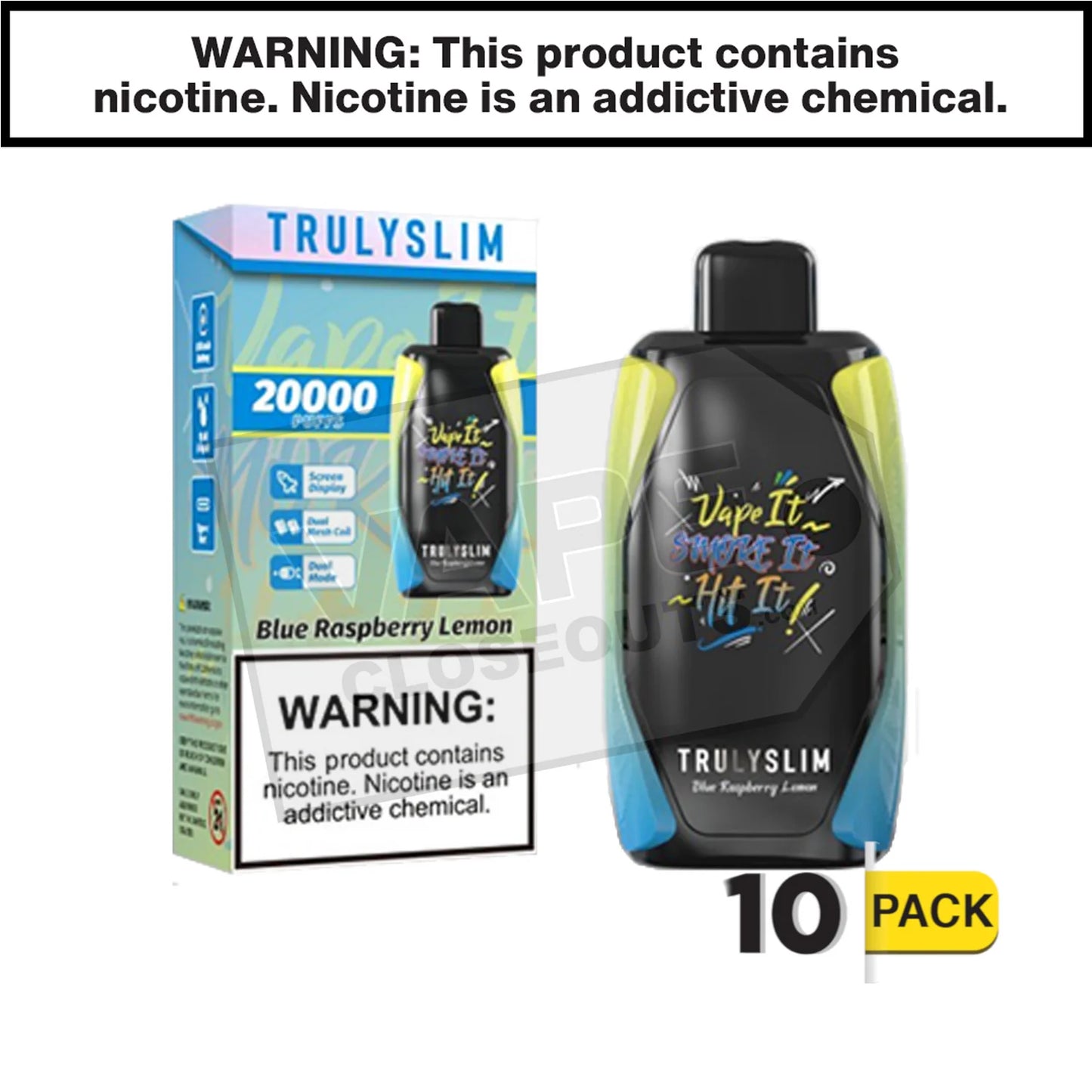 TrulySlim 20000 vape