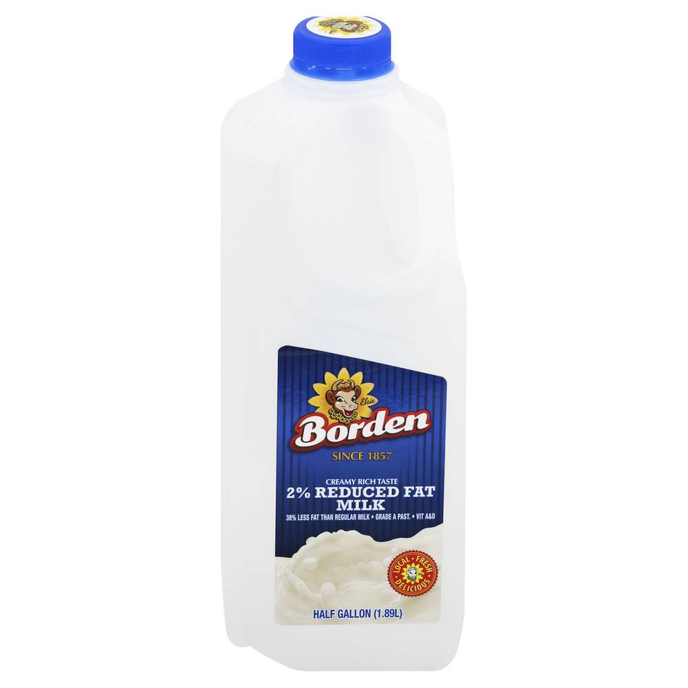 Borden 2% Reduced Fat Milk (half gallon)