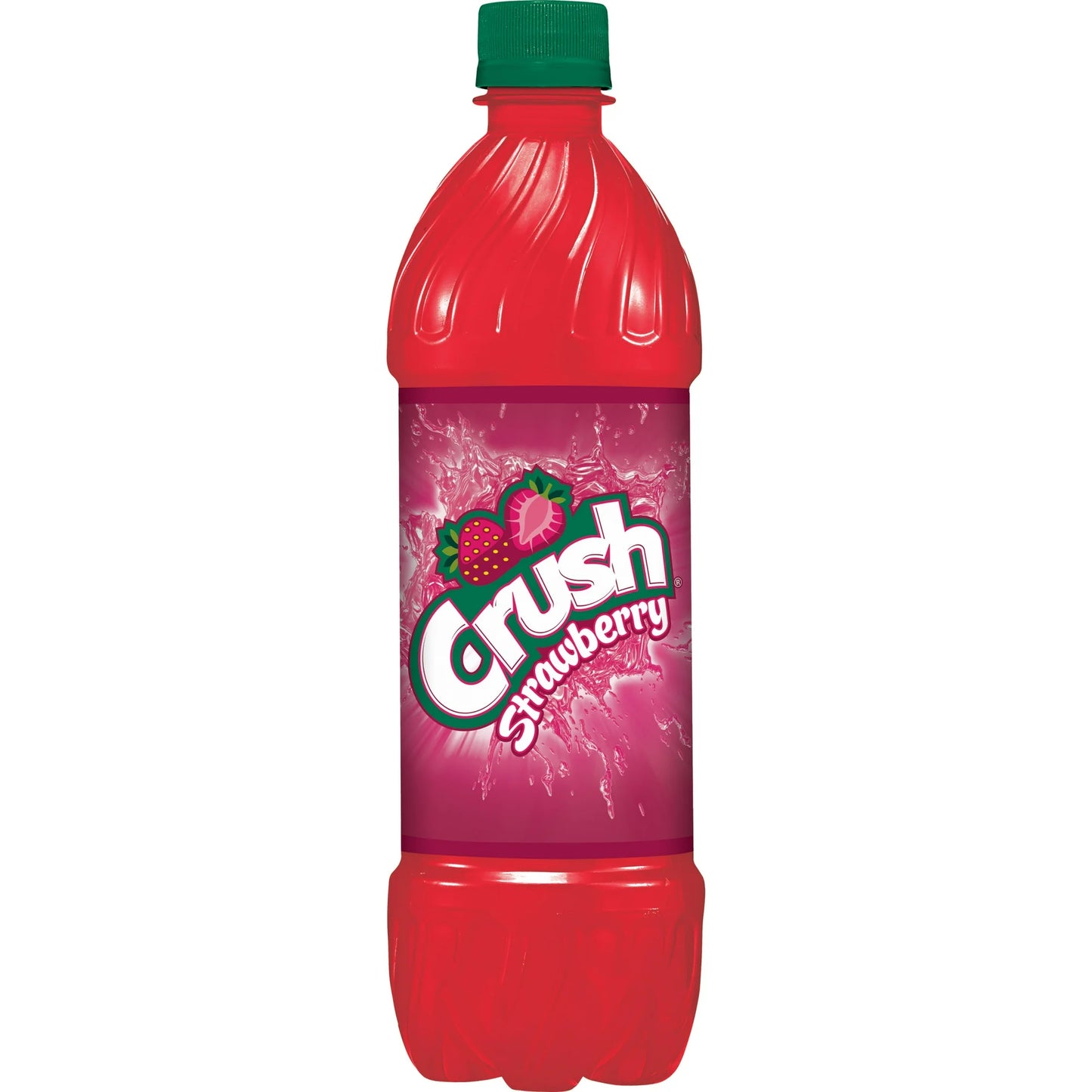 Crush Strawberry Bottle Soda 16.9oz