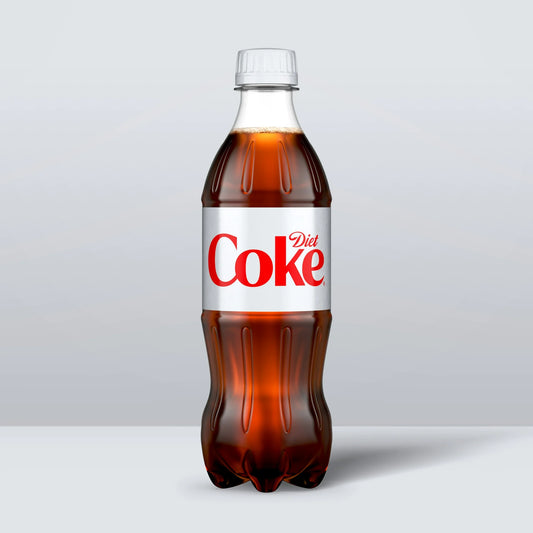 Diet Coca Cola bottle soda 16.9oz