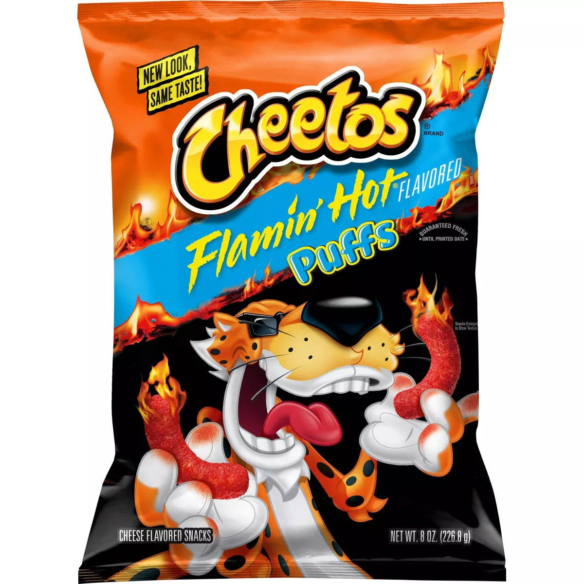Cheetos Flamin Hot Puffs Chips