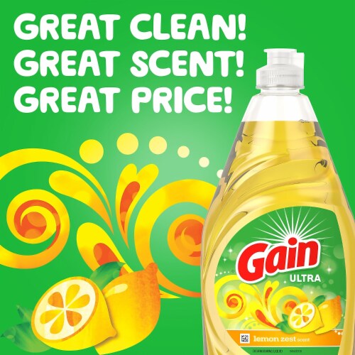 GAIN dish detergent 8oz (varieties)