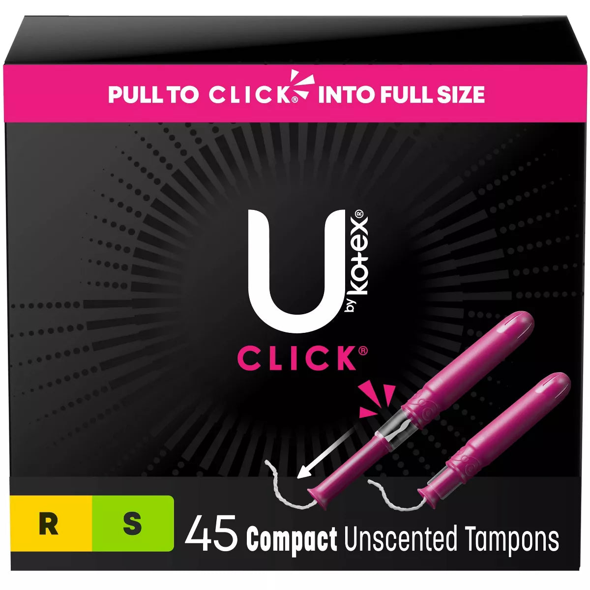 U by Kotex Tampons (45 Compact)