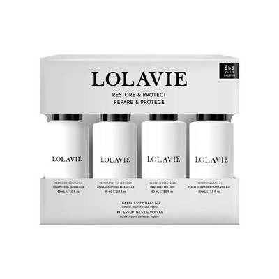 LOLAVIE Restore & Protect Travel Kit Shampoo (4 ct)