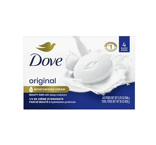Dove Bar Soap 4pk Pack (variety)