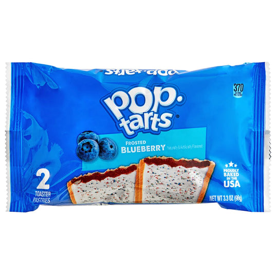 Kellogg's Pop-Tarts Toaster Pastries, 3.3 oz, 2 Count Pouch