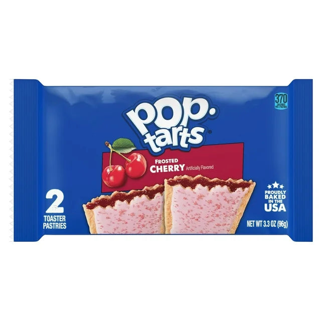 Kellogg's Pop-Tarts Toaster Pastries, 3.3 oz, 2 Count Pouch