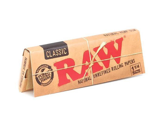 RAW Natural Unrefined Rolling Pappers (32 ct)