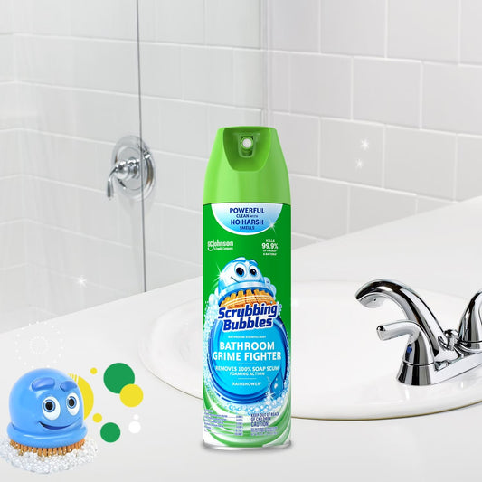 Scrubbing Bubbles bathroom cleaner