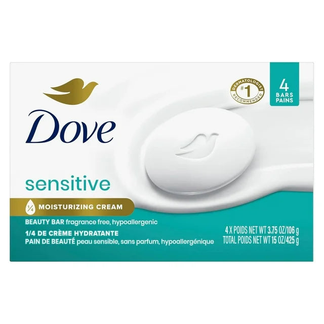 Dove Bar Soap 4pk Pack (variety)