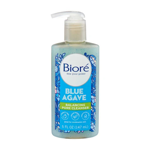 Biore Blue Agave skin cleanser